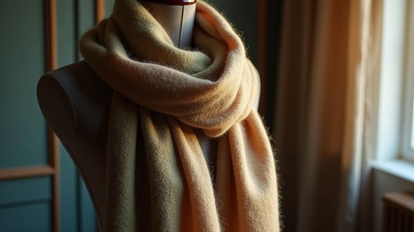 Écharpe en cachemire : l'accessoire incontournable pour l'hiver