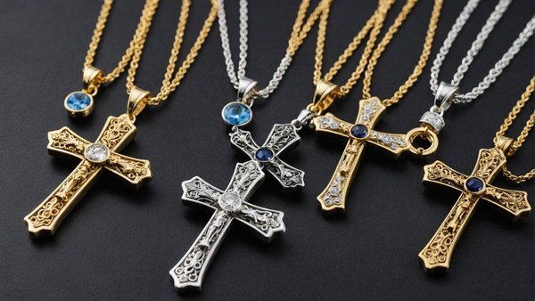 Collection de collier croix de qualité artisanale : élégance et foi